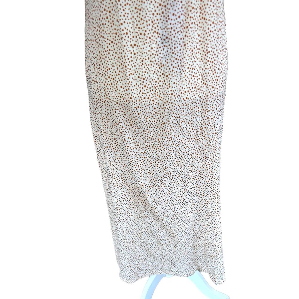Sanctuary Swim Coverup Dress Womens Large‎ White Brown Strappy 100% Cotton NWT - Picture 10 of 13